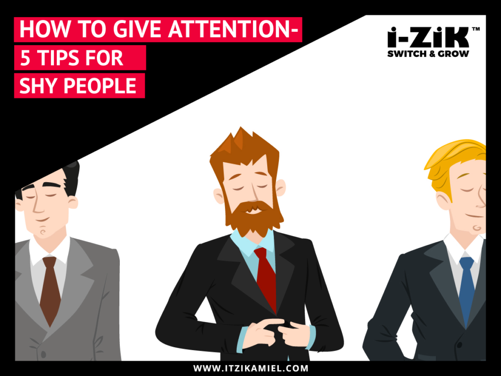 Attention how to give attention business development networking