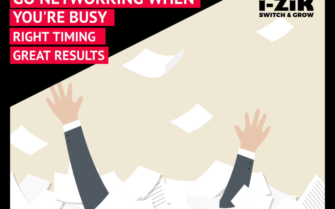 Go Networking When You are Busy: Right Timing Great Results